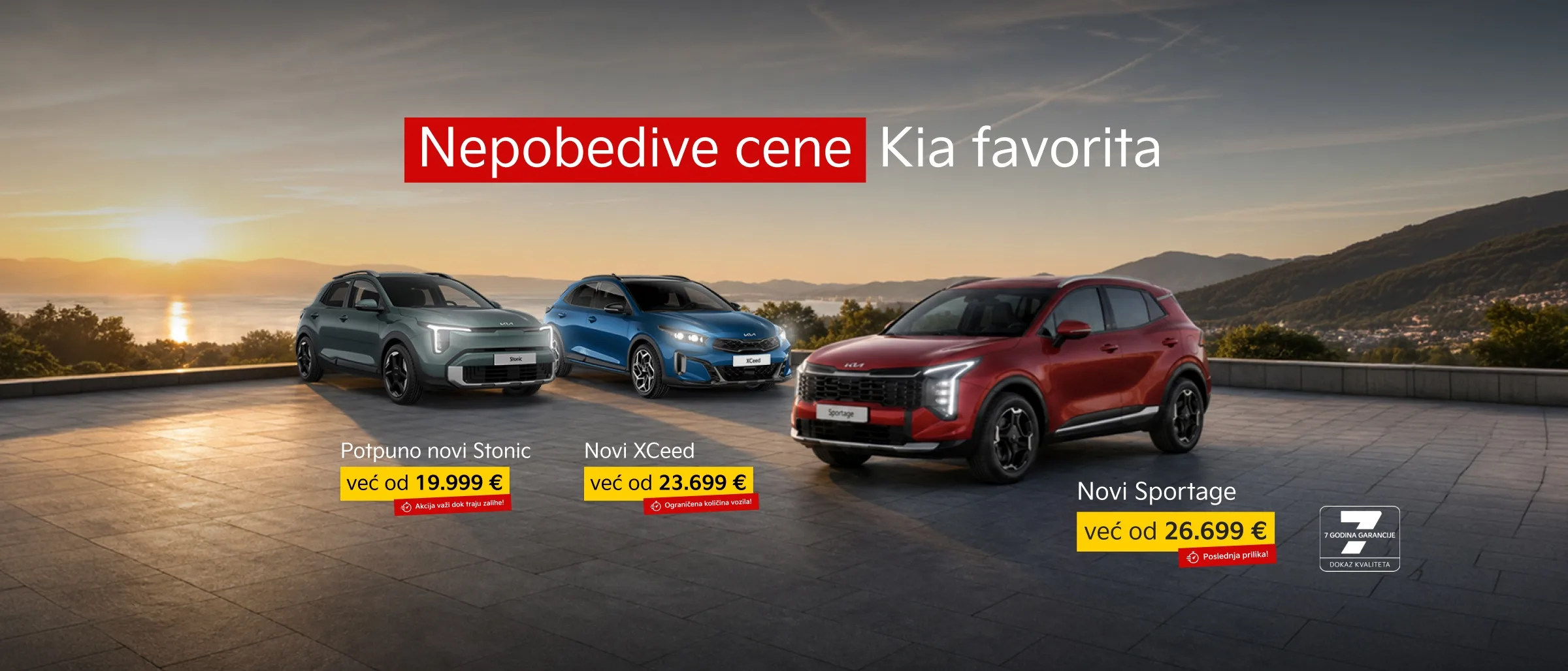 Kia nepobedive cene akcija