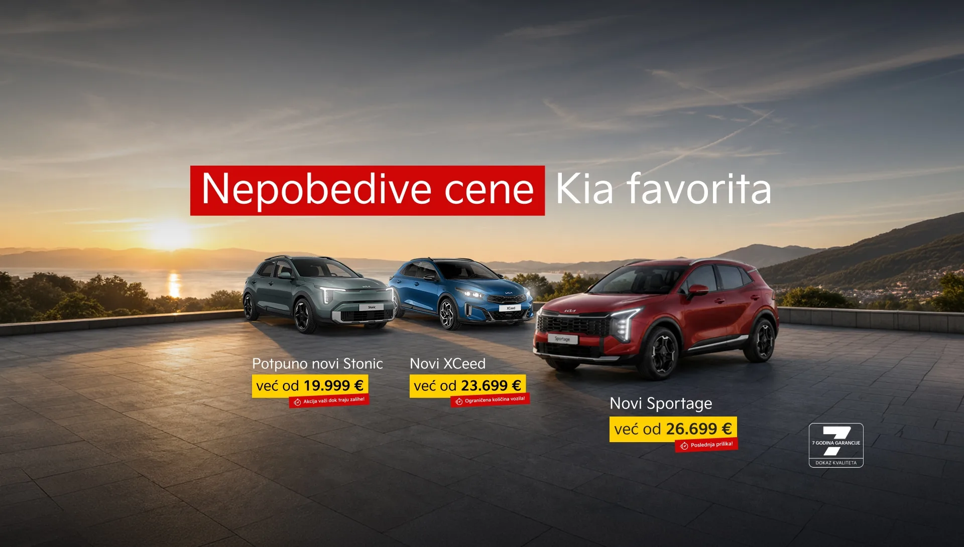 Kia nepobedive cene akcija